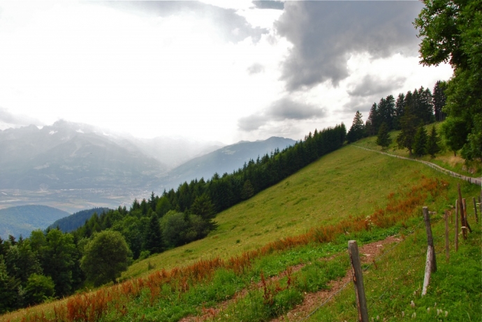 Brève éclaircies sur les hauts de Leysin