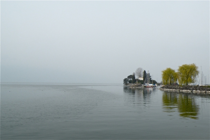 Journée grise sur le Léman