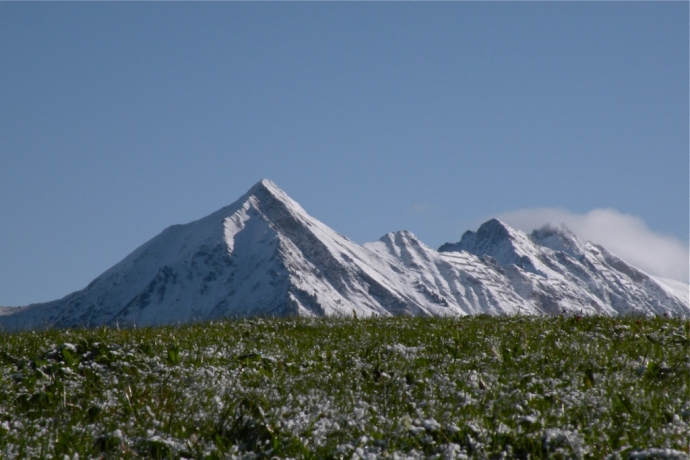 Premières neige sur les Préalpes