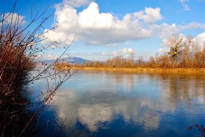 Reflet de nuages