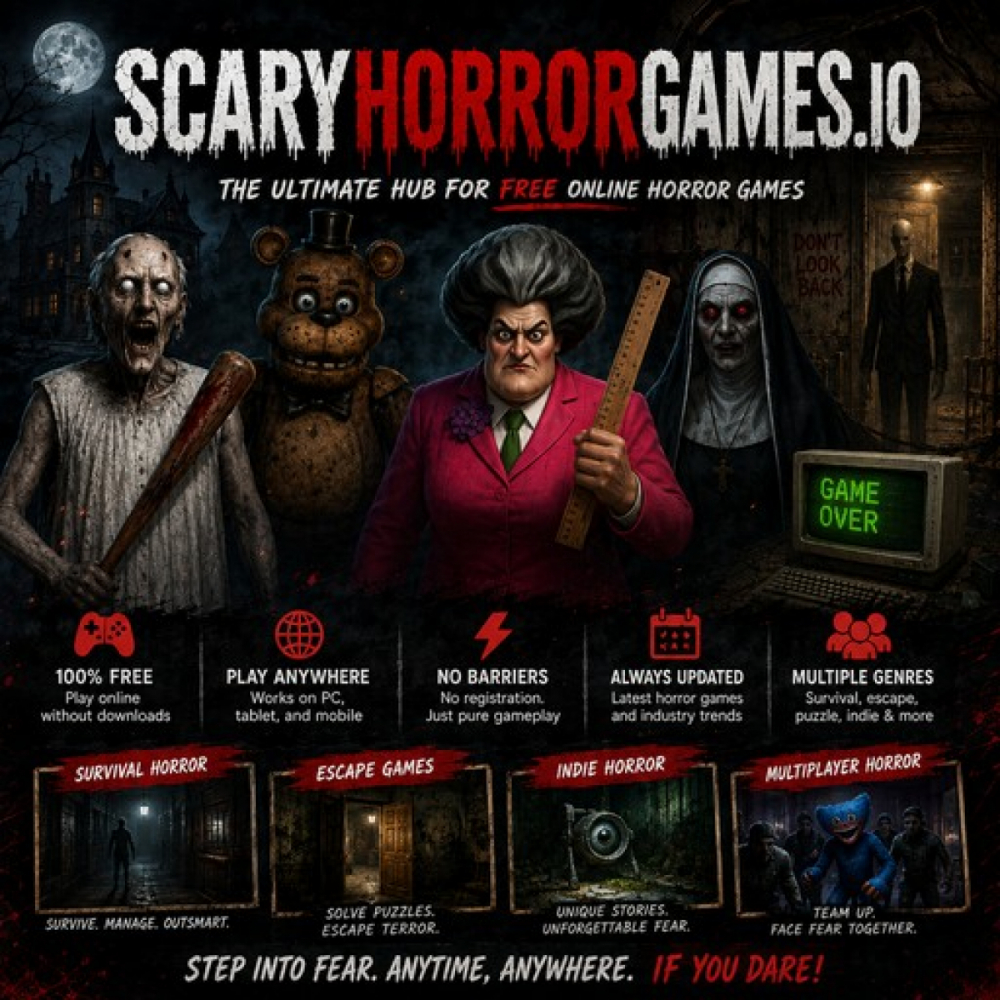 Scary Horror Games