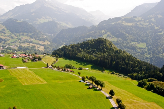 Vue du ciel !