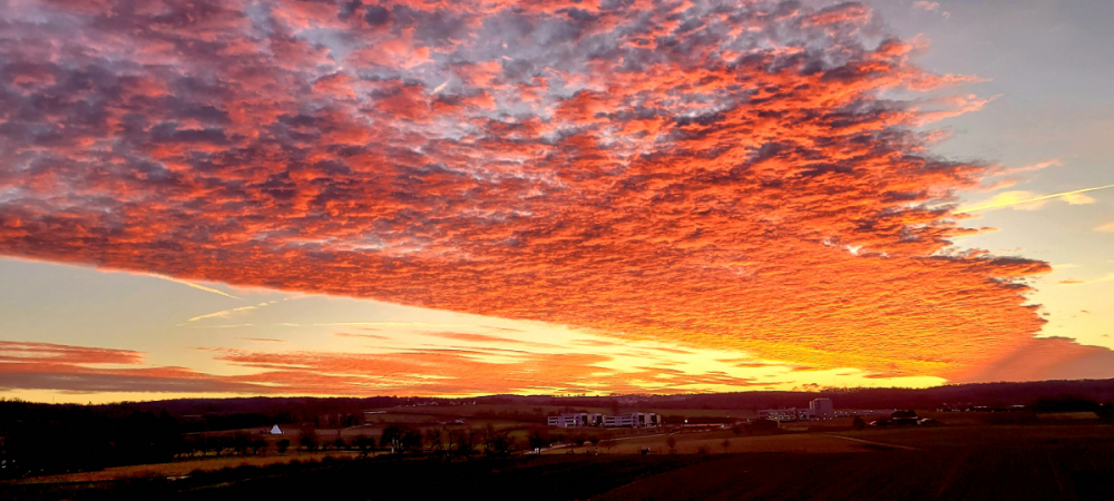fin de journée en décembre